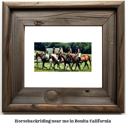 horseback riding near me in Bonita, California